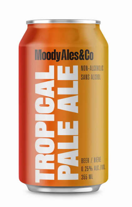 Moody Ales Non-Alc Tropical Pale Ale 4C